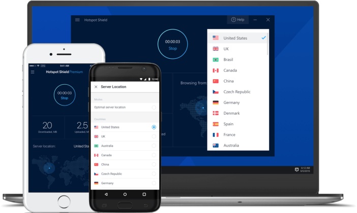 best free vpns android - hotspot shield